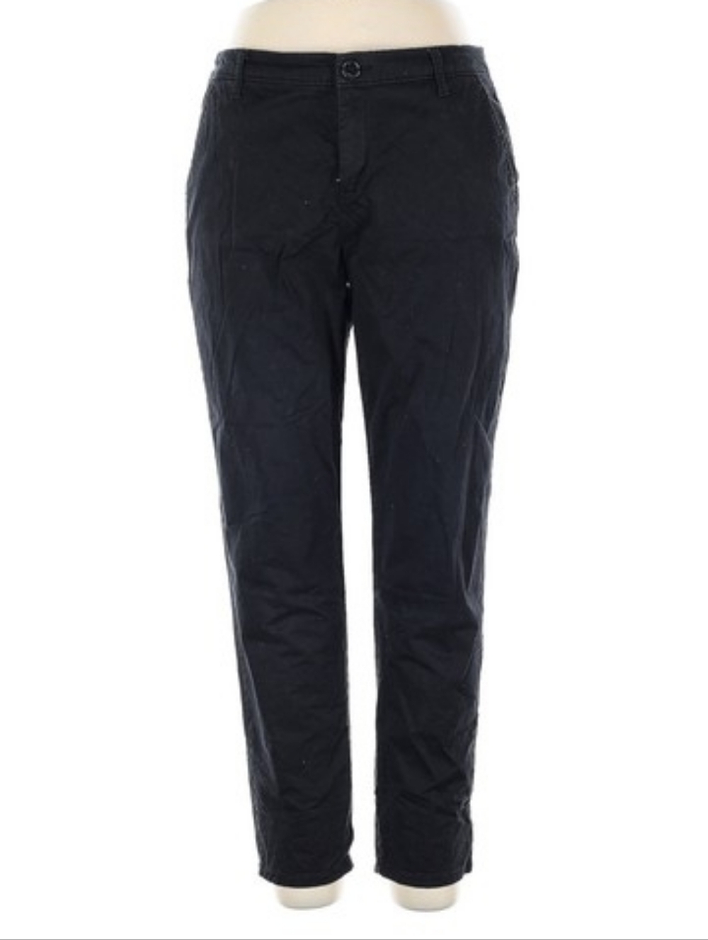 Liz Claiborne - Black Straight Leg Pants